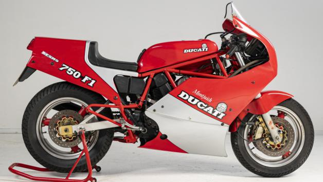 Σπάνια Ducati του 1986 στο «σφυρί», με μόνο 6.134 χιλιόμετρα 