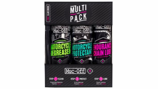 Κιτ περιποίησης μοτοσυκλέτας Muc-Off Multi Value Pack