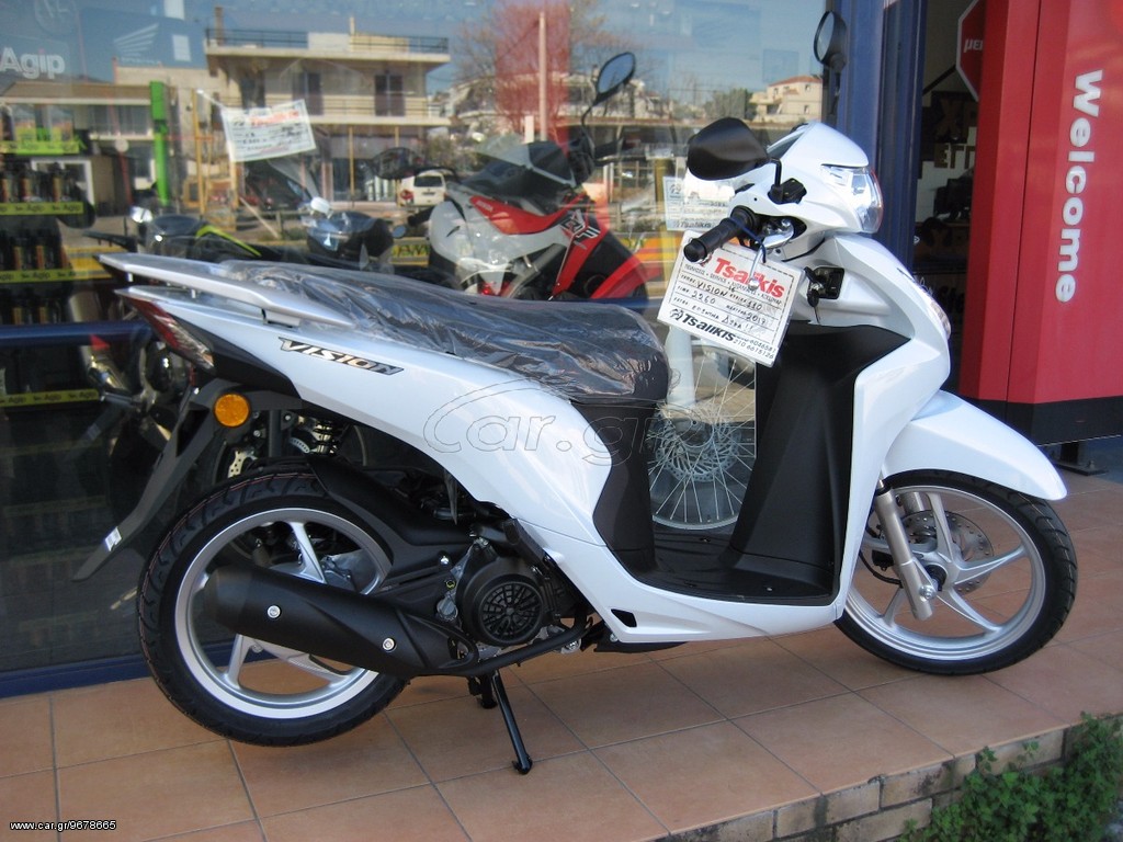 Honda Vision 110 -  2021 - 2 290 EUR Καινούργιες - Μεταχειρισμένες Μοτοσυκλέτες