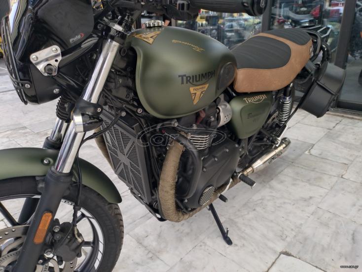 Triumph Bonneville T100 - STREET TWIN 900cc 2018 - 6 990 EUR - Custom - Μεταχειρισμένο