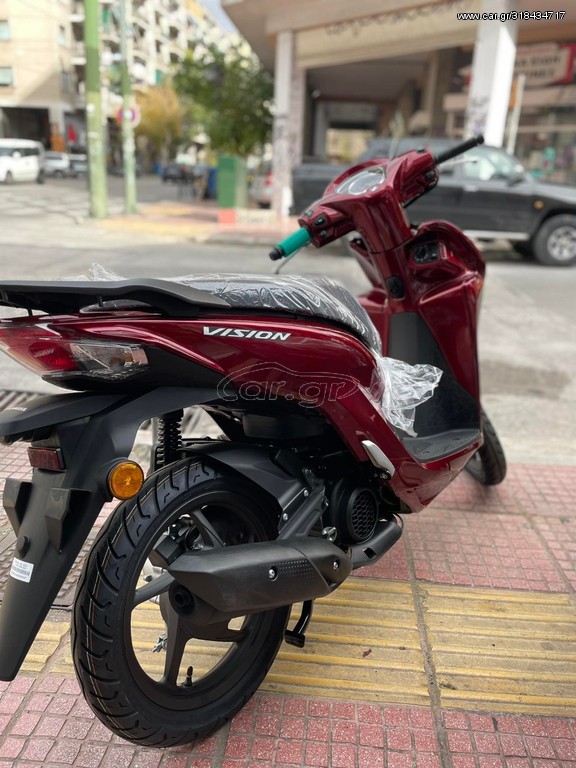 Honda Vision 110 -  2022 - 2 370 EUR Καινούργιες - Μεταχειρισμένες Μοτοσυκλέτες