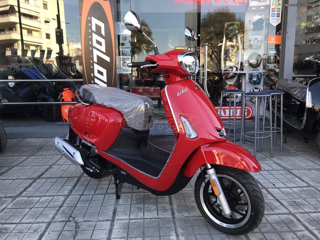 Kymco Like 125 -  2022 - 2 645 EUR Καινούργιες - Μεταχειρισμένες Μοτοσυκλέτες