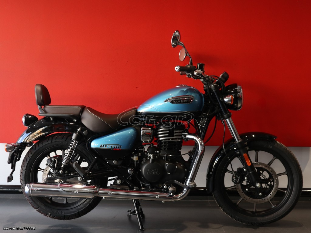 Royal Enfield  - METEOR SUPERNOVA BLUE 2021 - 5 190 EUR Καινούργιες - Μεταχειρισ