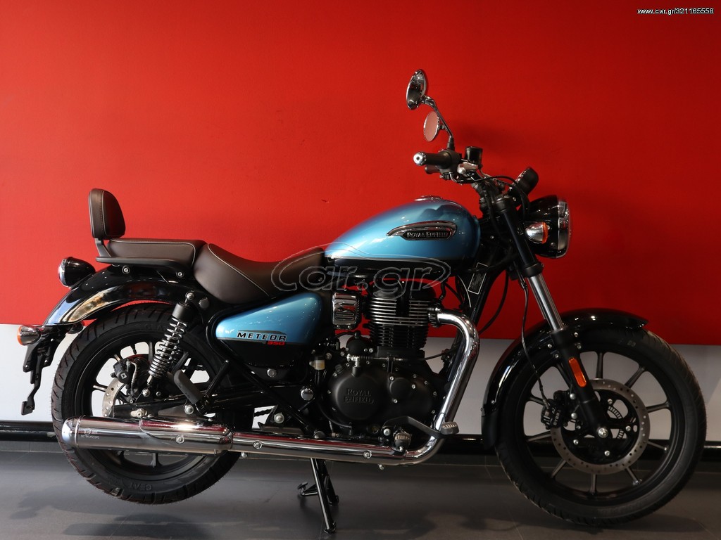 Royal Enfield  - METEOR SUPERNOVA BLUE 2021 - 5 190 EUR Καινούργιες - Μεταχειρισ