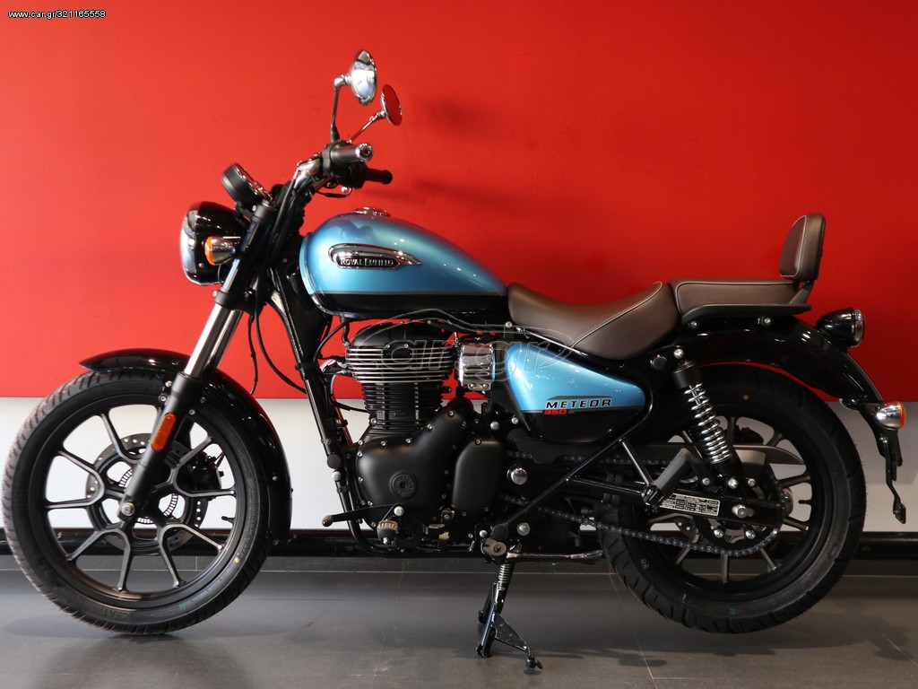 Royal Enfield  - METEOR SUPERNOVA BLUE 2021 - 5 190 EUR Καινούργιες - Μεταχειρισ