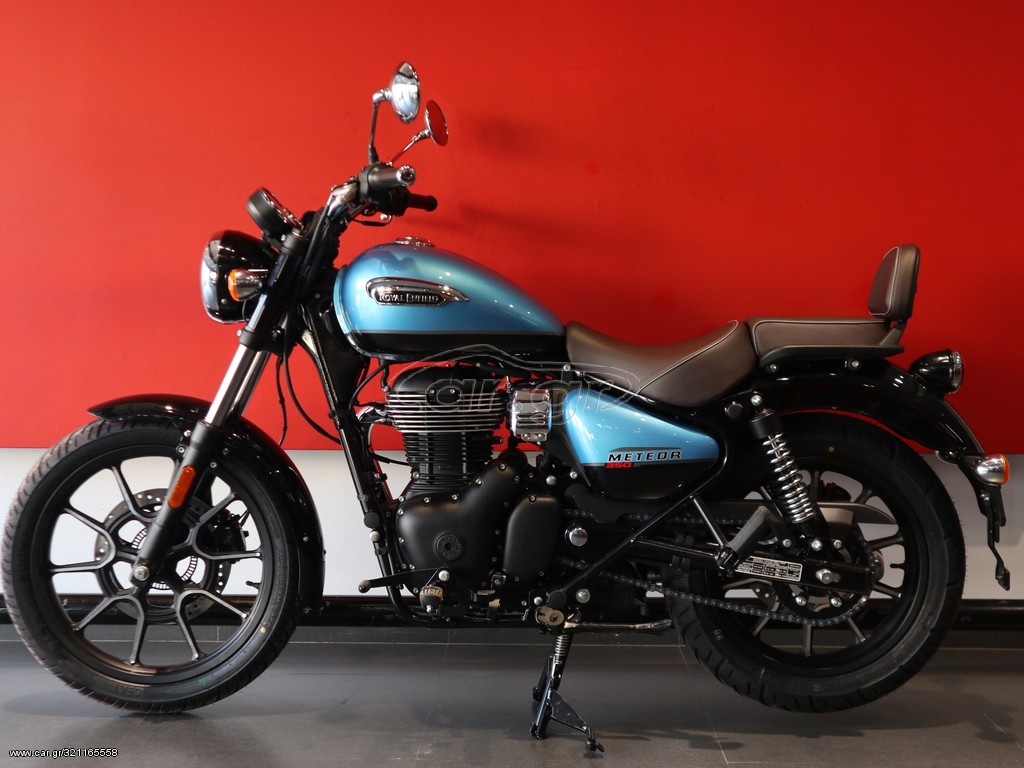 Royal Enfield  - METEOR SUPERNOVA BLUE 2021 - 5 190 EUR Καινούργιες - Μεταχειρισ