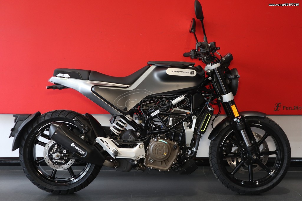 Husqvarna Svartpilen - 250 SVARTPILEN 2021 - 4 600 EUR Καινούργιες - Μεταχειρισμ