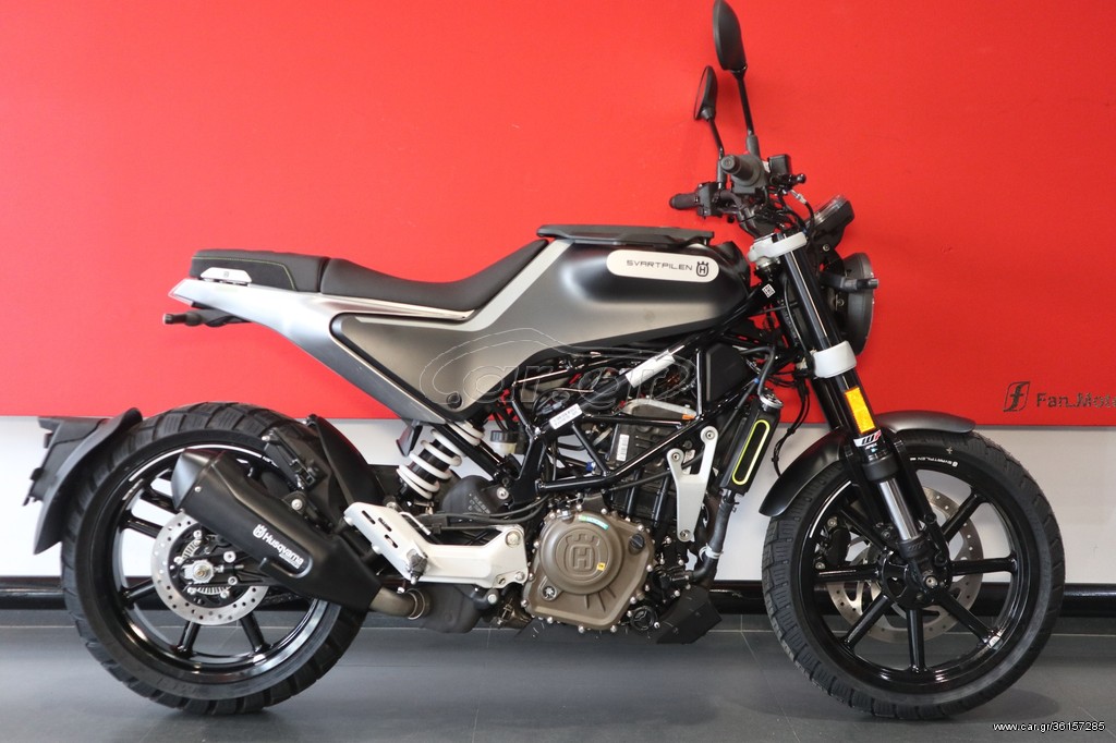 Husqvarna Svartpilen - 250 SVARTPILEN 2021 - 4 600 EUR Καινούργιες - Μεταχειρισμ