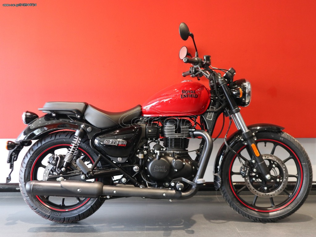 Royal Enfield  - METEOR FIREBLADE RED 2021 - 4 990 EUR Καινούργιες - Μεταχειρισμ