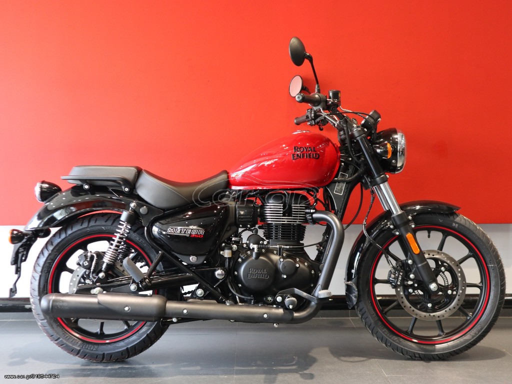 Royal Enfield  - METEOR FIREBLADE RED 2021 - 4 990 EUR Καινούργιες - Μεταχειρισμ