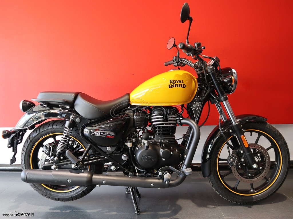 Royal Enfield  - METEOR FIREBLADE YELLOW 2021 - 4 990 EUR Καινούργιες - Μεταχειρ