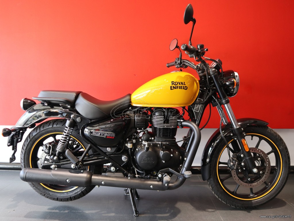 Royal Enfield  - METEOR FIREBLADE YELLOW 2021 - 4 990 EUR Καινούργιες - Μεταχειρ