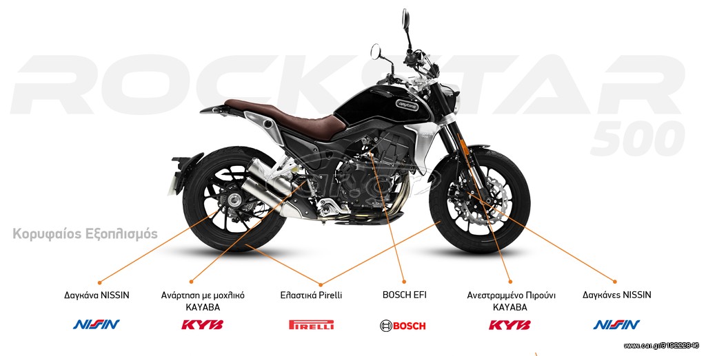 Evomoto Rockstar -  2022 - 5 995 EUR Καινούργιες - Μεταχειρισμένες Μοτοσυκλέτες