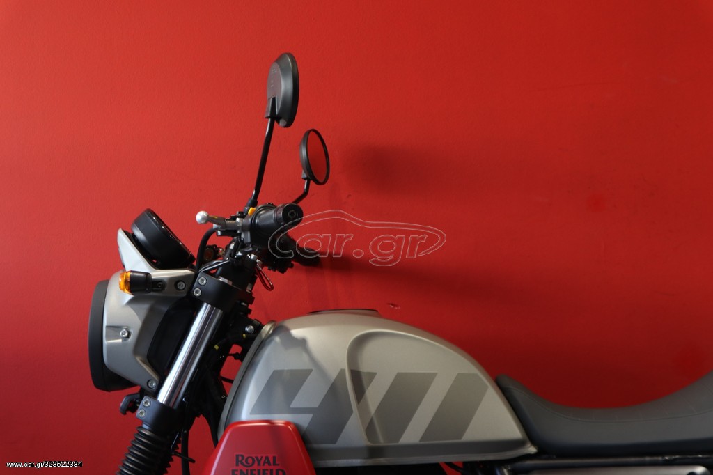 Royal Enfield  - SCRAM 411 GRAPHITE RED 2022 - 5 490 EUR Καινούργιες - Μεταχειρι