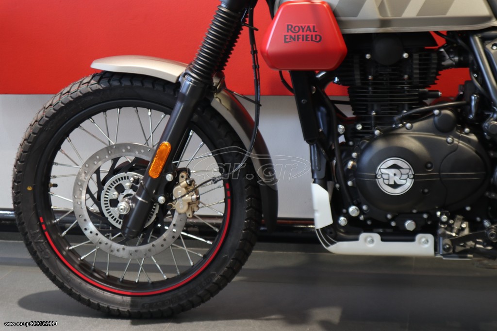 Royal Enfield  - SCRAM 411 GRAPHITE RED 2022 - 5 490 EUR Καινούργιες - Μεταχειρι