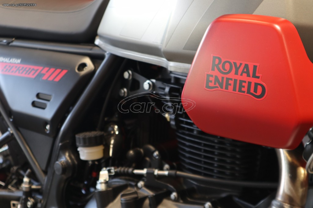 Royal Enfield  - SCRAM 411 GRAPHITE RED 2022 - 5 490 EUR Καινούργιες - Μεταχειρι