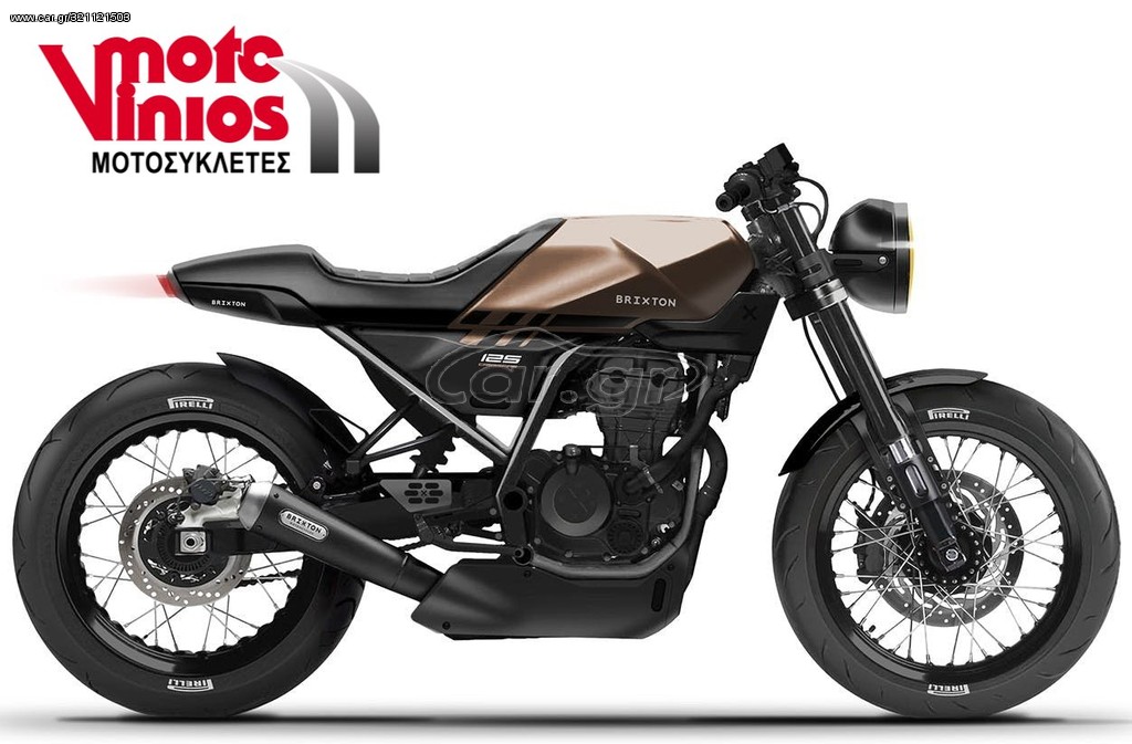 Brixton Crossfire 125 XS -  2022 - 2 395 EUR - Cafe Racer - Καινούριο