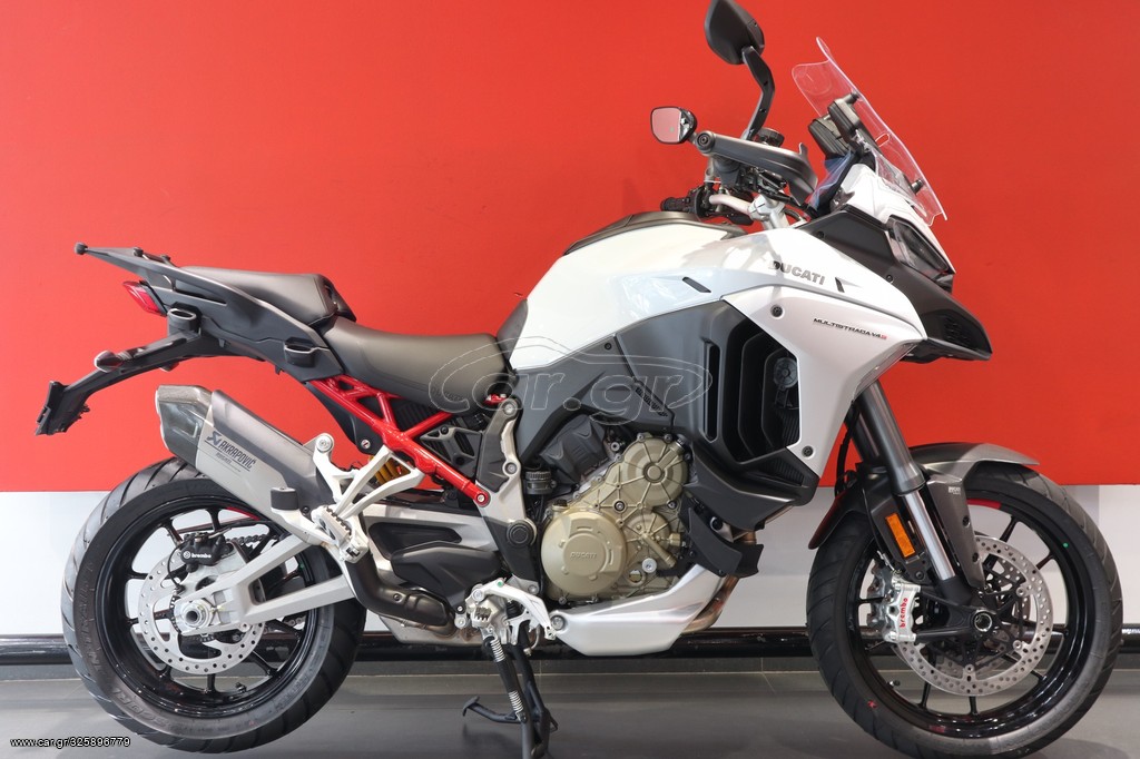 Ducati Multistrada V4 - S Iceberg White FULL 2023 - 30 800 EUR Καινούργιες - Μετ