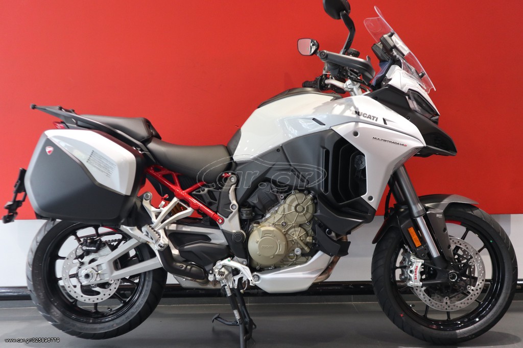 Ducati Multistrada V4 - S Iceberg White FULL 2023 - 30 800 EUR Καινούργιες - Μετ