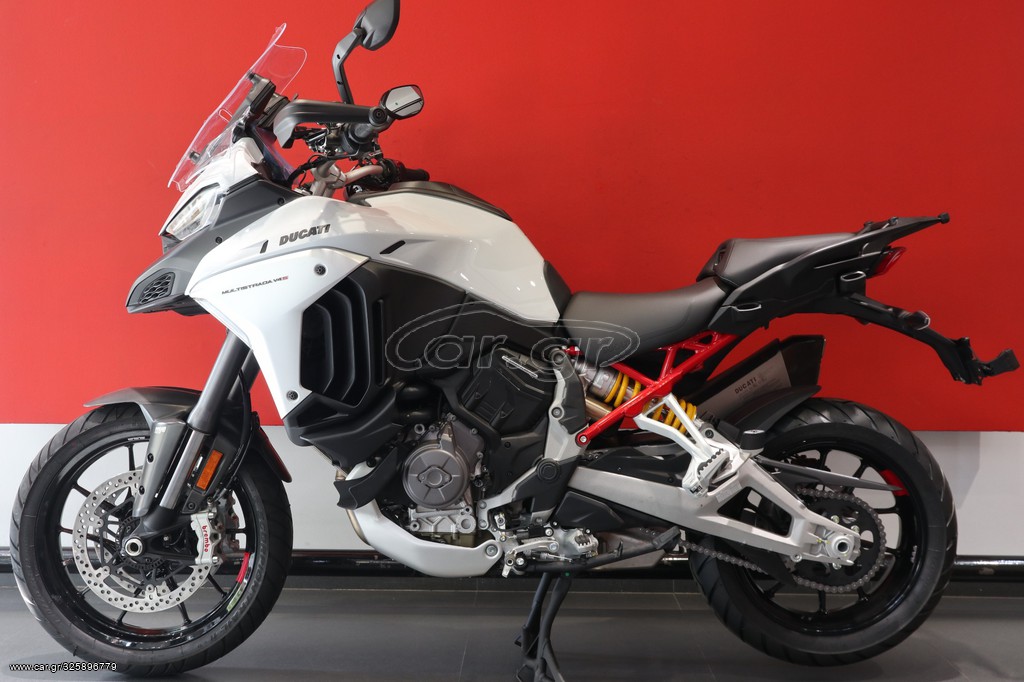 Ducati Multistrada V4 - S Iceberg White FULL 2023 - 30 800 EUR Καινούργιες - Μετ