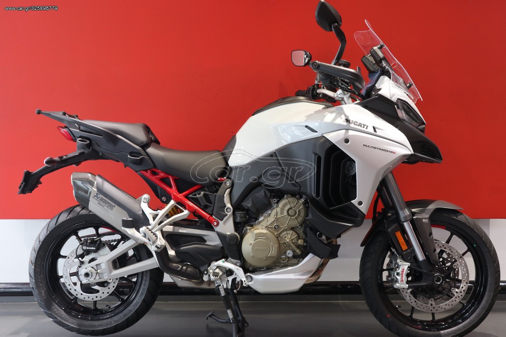 Ducati Multistrada V4 - S Iceberg White FULL 2023 - 30 800 EUR Καινούργιες - Μετ