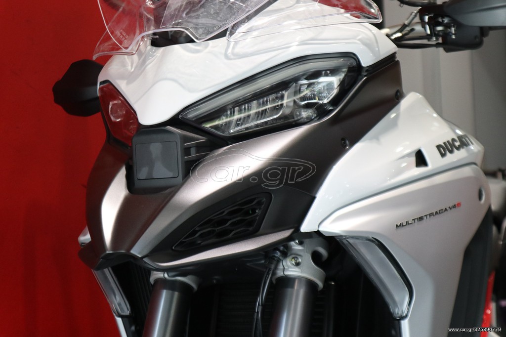 Ducati Multistrada V4 - S Iceberg White FULL 2023 - 30 800 EUR Καινούργιες - Μετ