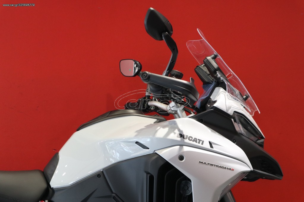 Ducati Multistrada V4 - S Iceberg White FULL 2023 - 30 800 EUR Καινούργιες - Μετ