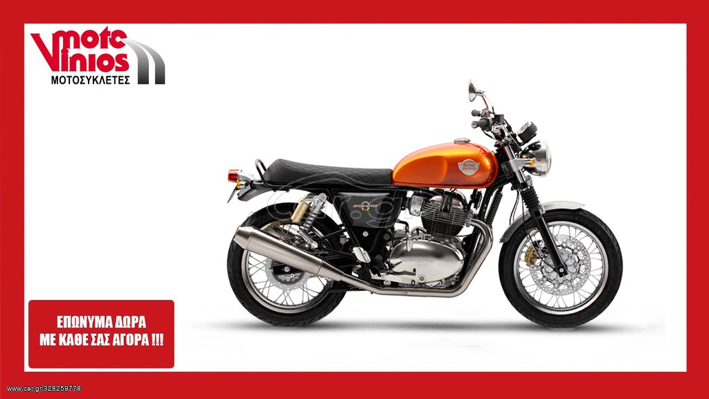 Royal Enfield  - INTERCEPTOR ORANG BLUE *ΔΩΡΑ+ΤΕΛΗ 2022 - 7 690 EUR Καινούργιες 