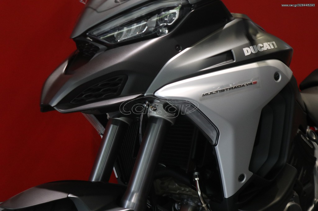 Ducati Multistrada V4 - S Aviator Grey 2023 - 26 400 EUR Καινούργιες - Μεταχειρι