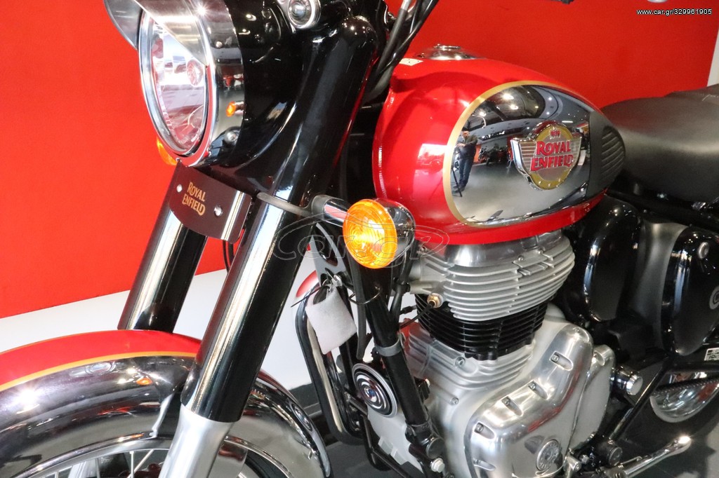 Royal Enfield  - Classic 350 Chrome Red 2023 - 5 290 EUR Καινούργιες - Μεταχειρι