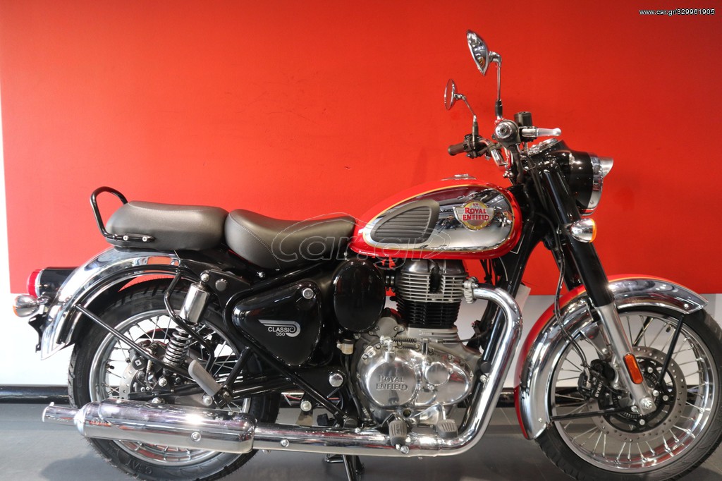 Royal Enfield  - Classic 350 Chrome Red 2023 - 5 290 EUR Καινούργιες - Μεταχειρι