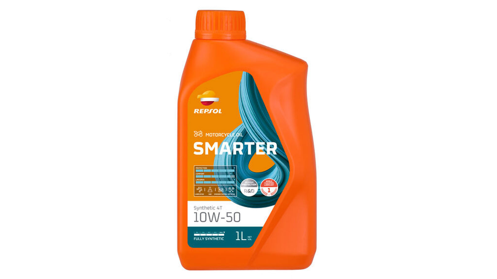 Repsol λιπαντικό Smarter Synthetic 4T 10W-50