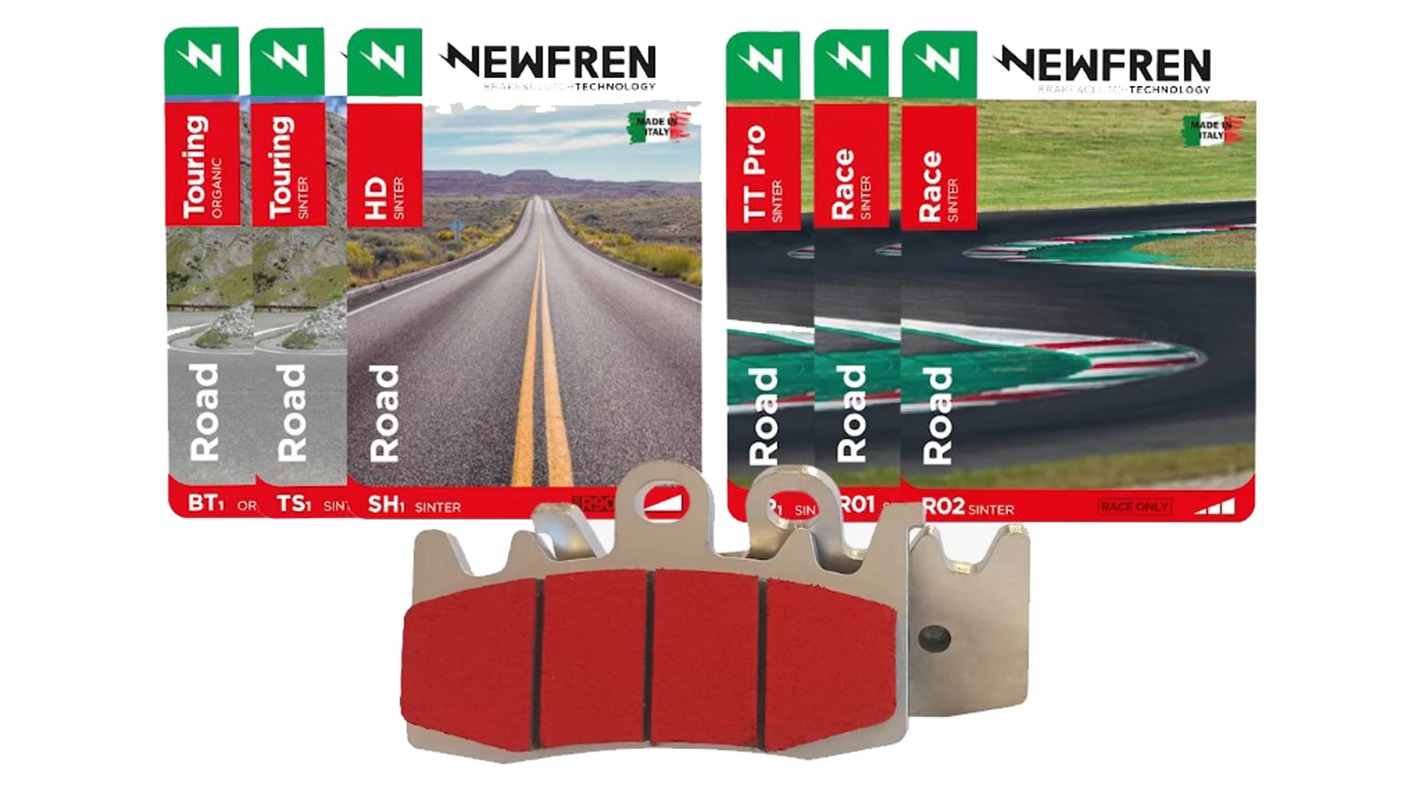 Μεταλλικά τακάκια Newfren