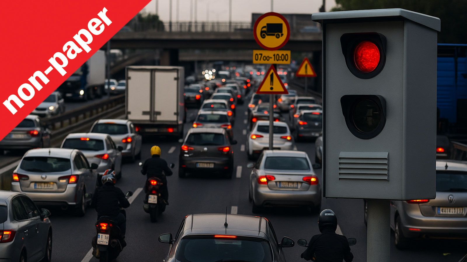 Μπλόκα, χημικά και κίνηση μίας ώρας: Πώς η μοτοσυκλέτα παραμένει η λύση που κανείς δεν συζητά