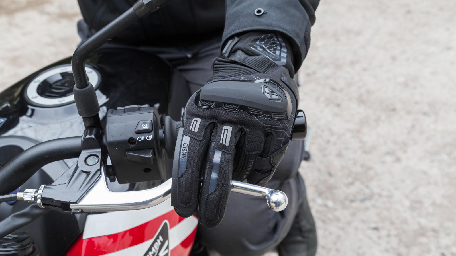 Mid season γάντια Ixon Skeid Black