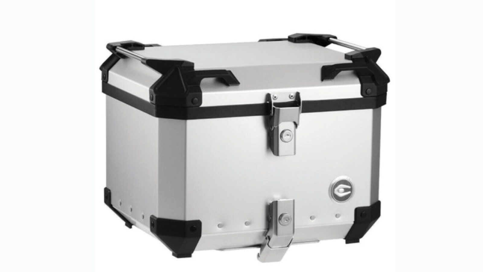 Βαλίτσα Coocase Q1 ασημί 45L