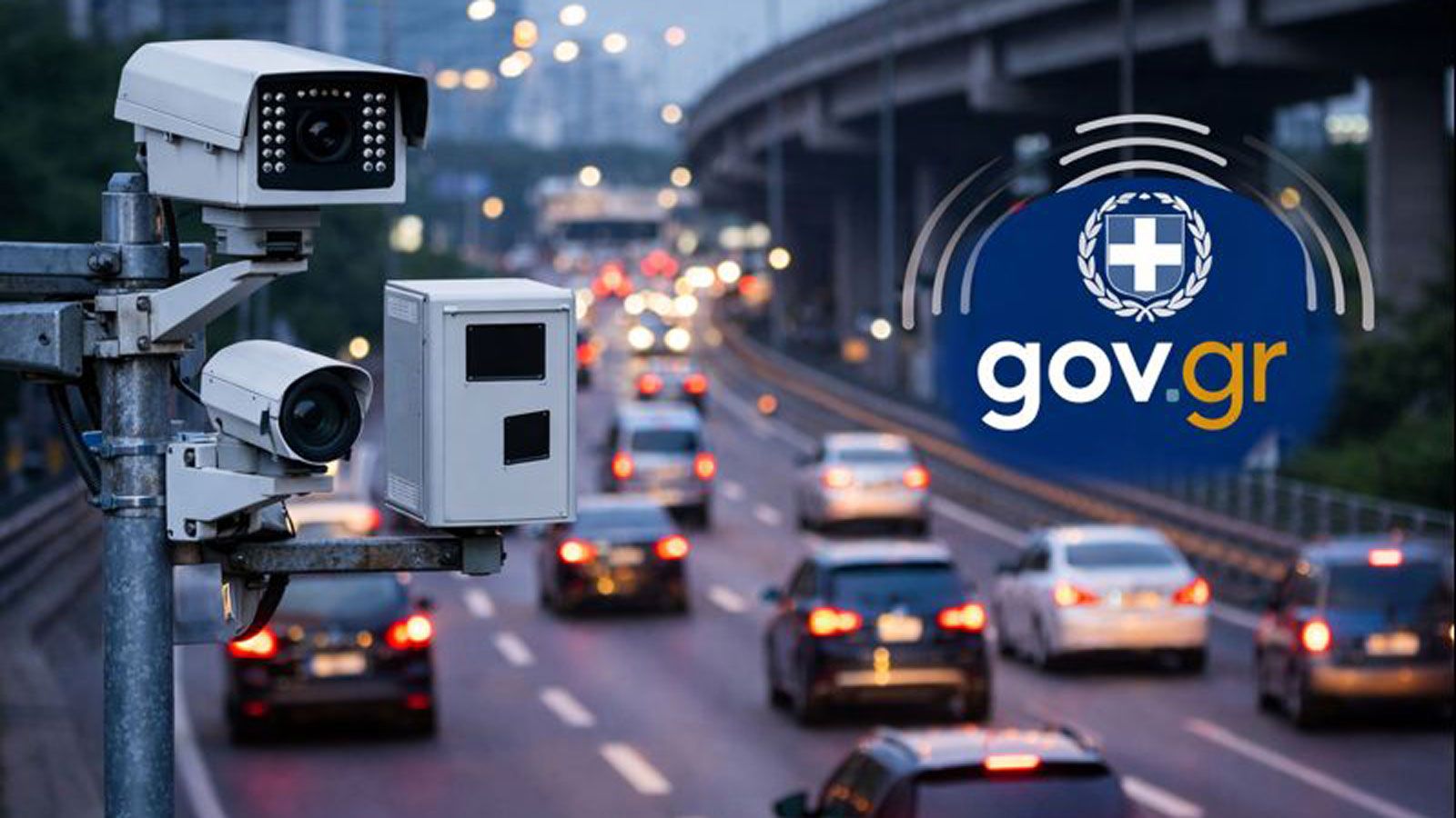 SMS-πρόστιμα από κάμερες AI: Τι θα βλέπεις στο κινητό και πού μπαίνουν 1.000 κάμερες το 2026