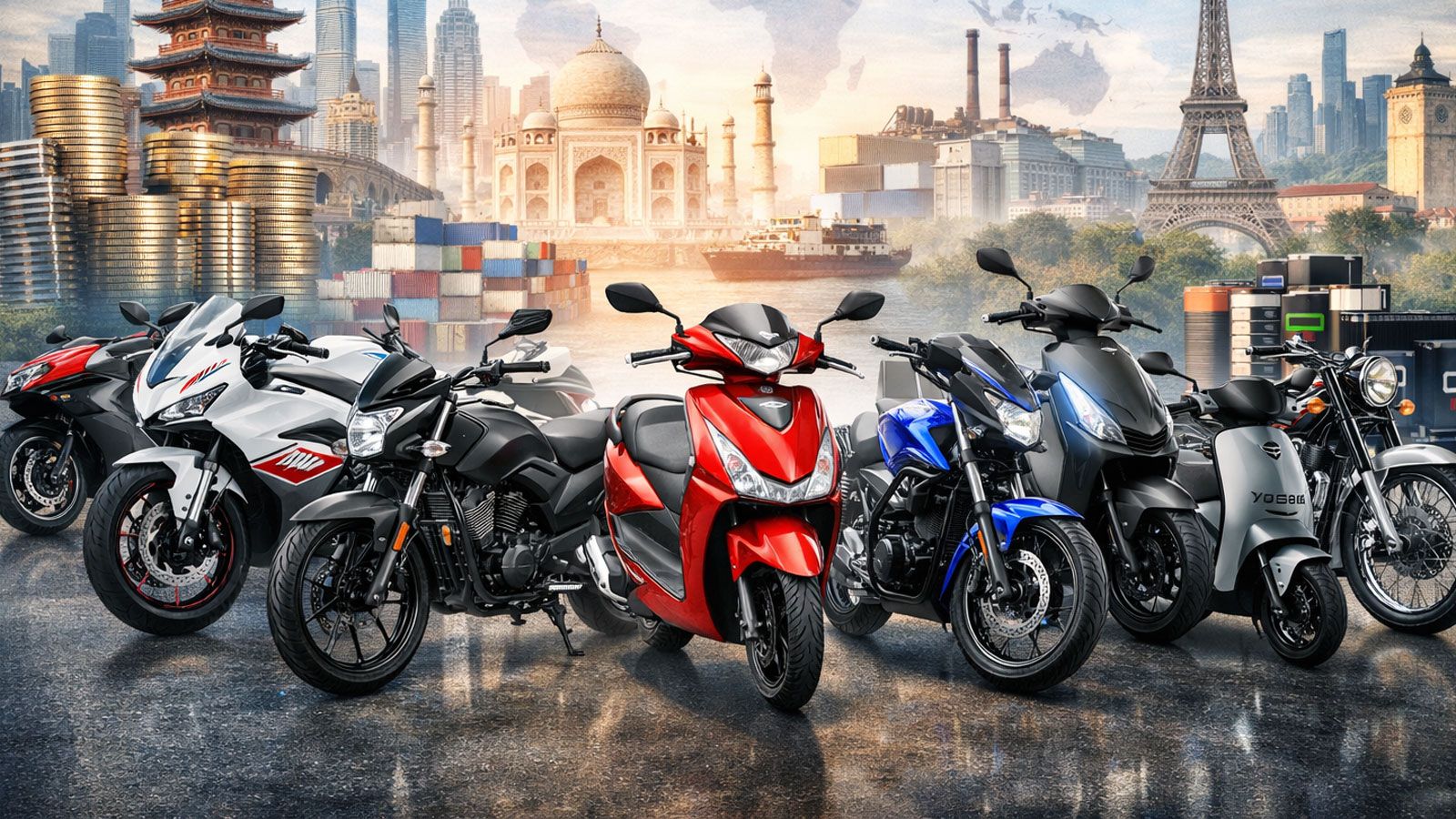 Παγκόσμιες Πωλήσεις μοτοσυκλετών 2025