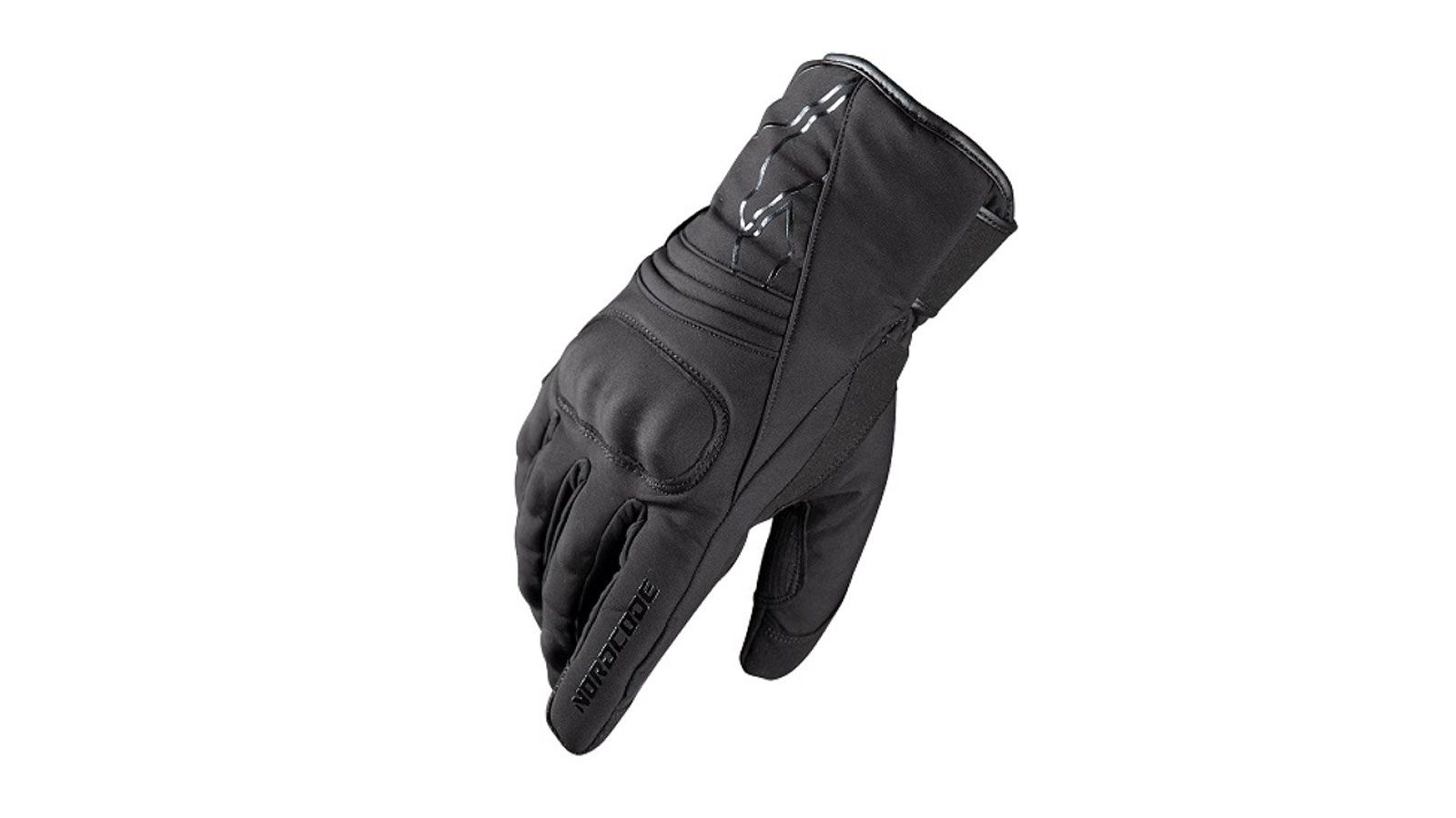 Γάντια για μοτοσυκλέτα σε λευκό πλαίσιο NORDCODE Sprint II Softshell Μαύρα
