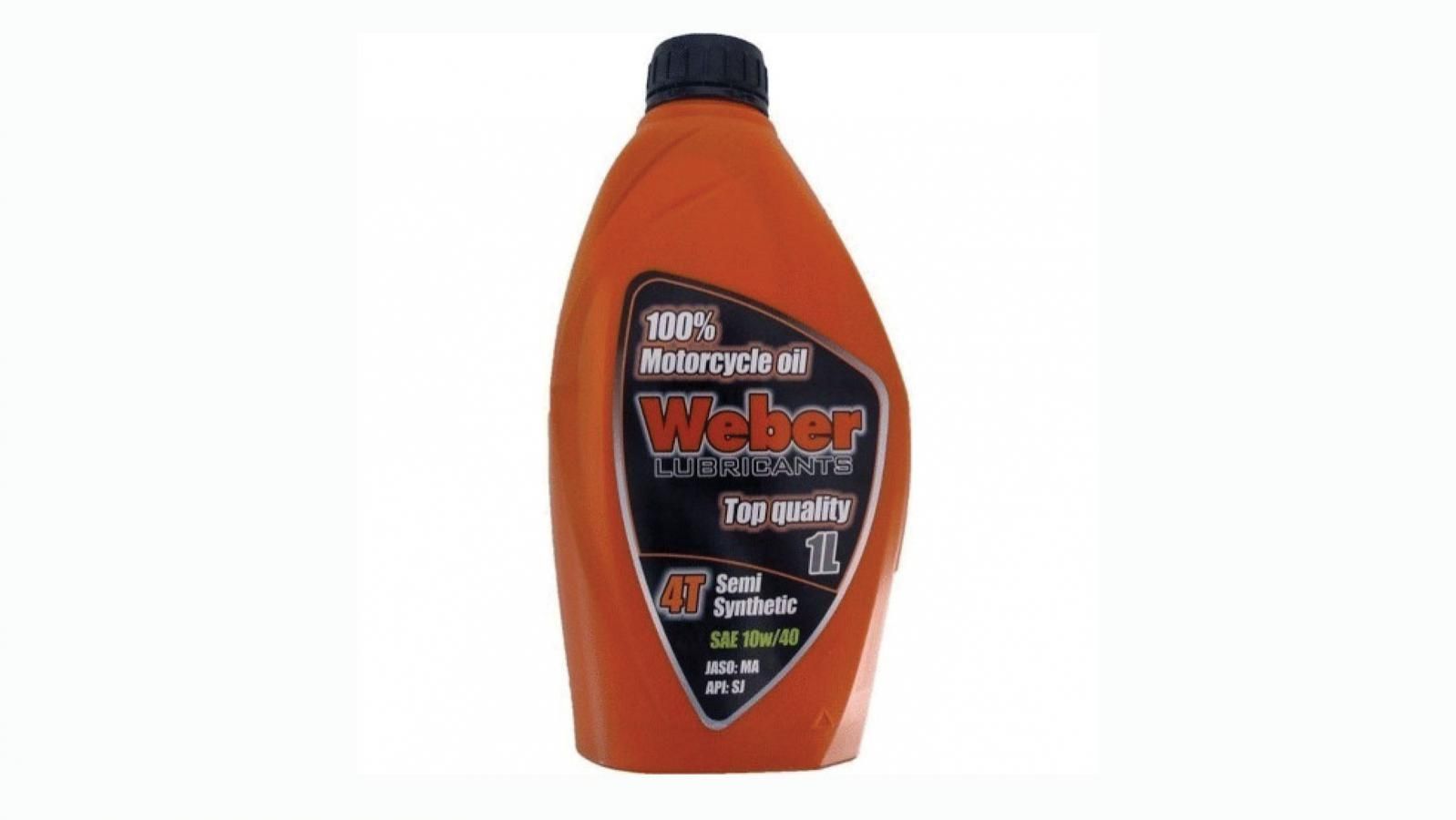 Λάδι Weber 4T 10W-40 ημισυνθετικό 1L