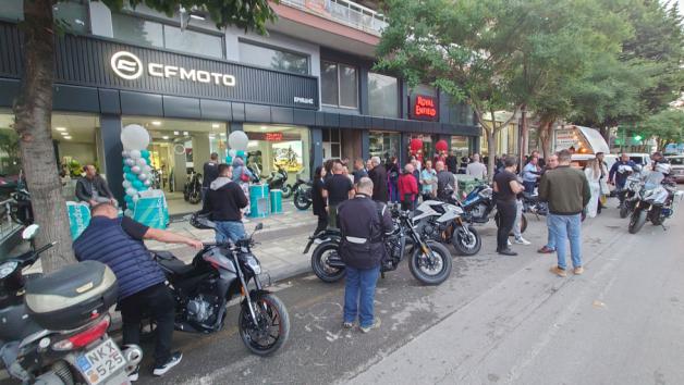 Ermidis Moto: Παράδοση βραβείου Best After Sales Dealer CFMOTO 