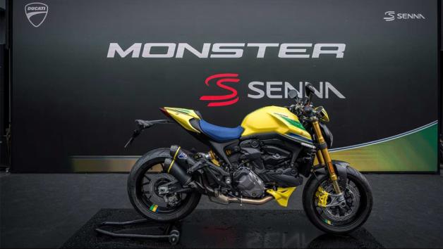 Ducati Monster Senna: Ειδική έκδοση προς τιμήν του θρύλου της F1 