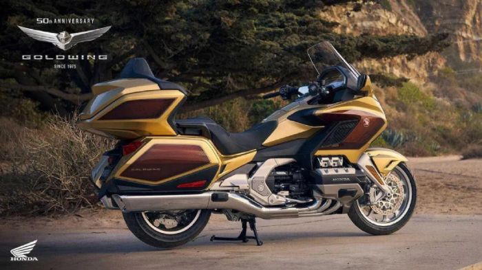 Με καλύτερο ηχοσύστημα και Euro5+ η επετειακή Honda Gold Wing των 50 ετών 