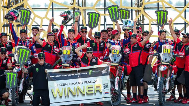 Στο 1ο και 3ο σκαλί του βάθρου του Rally Dakar 2024 η Honda 