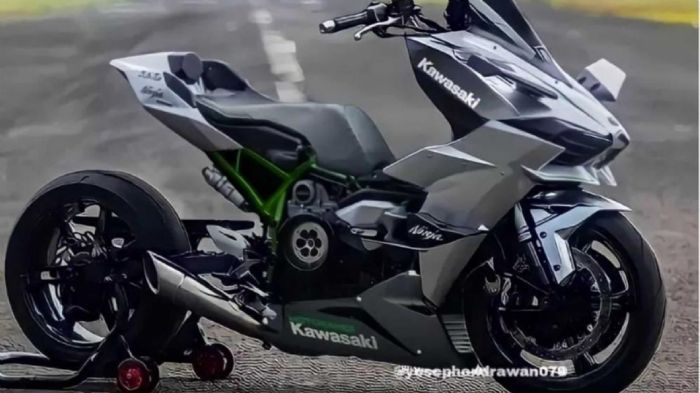 Kawasaki J1000 H2: έρχεται 4κύλινδρο 1000άρι σκούτερ με κομπρέσσορα; 