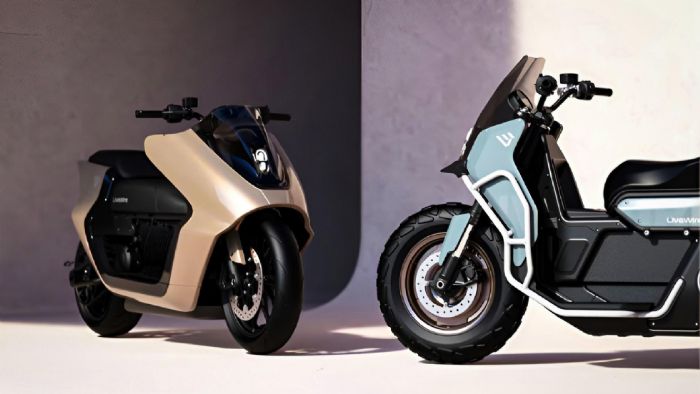 Kymco και LiveWire ετοιμάζουν ηλεκτρικό maxi scooter. 