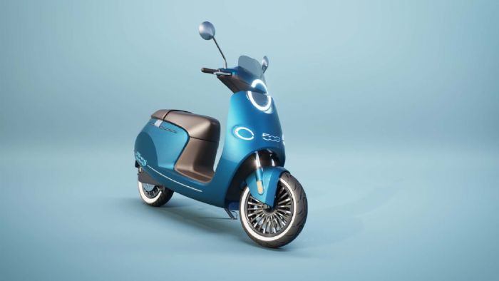 Platum E-Moped 500: Ηλεκτρικό δίτροχο «500αράκι» με αυτονομία 110 χλμ 