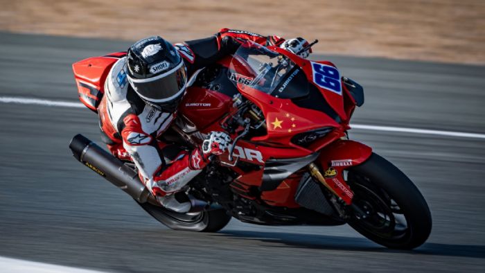 Στην πίστα Jerez με SRK800RR και νέο πρωτότυπο η QJMOTOR 