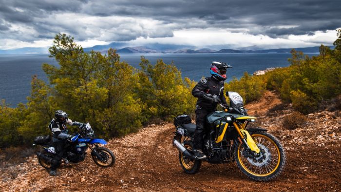 Από το γραφείο στο 24hrs Hellas Rally με Suzuki V-STROM 800 DE 