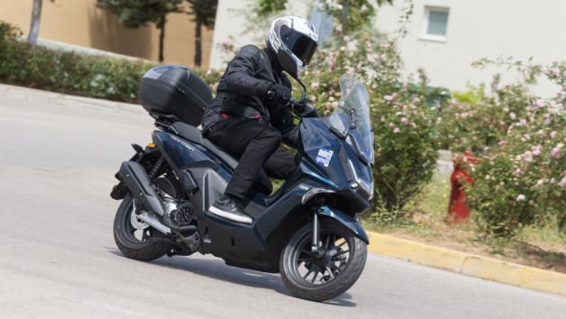 Kymco Skytown 125 – Test 